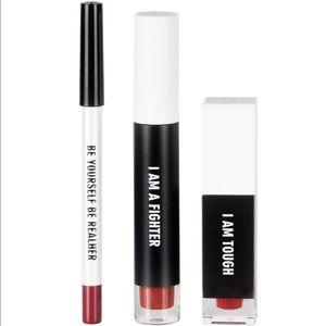 REALHER I Am Fabulous Lip Kit in Deep Red